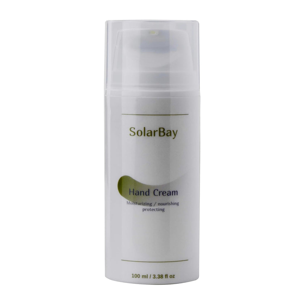 Hand Cream for Dry Cracked Hands-Shea Butter & Jojoba Oil-Moisturizing Lotion for Extremely Dry Skin, Fingertip & Cuticle Care-Vitamin E & Panthenol-For Women & Men-Airless Pump Bottle