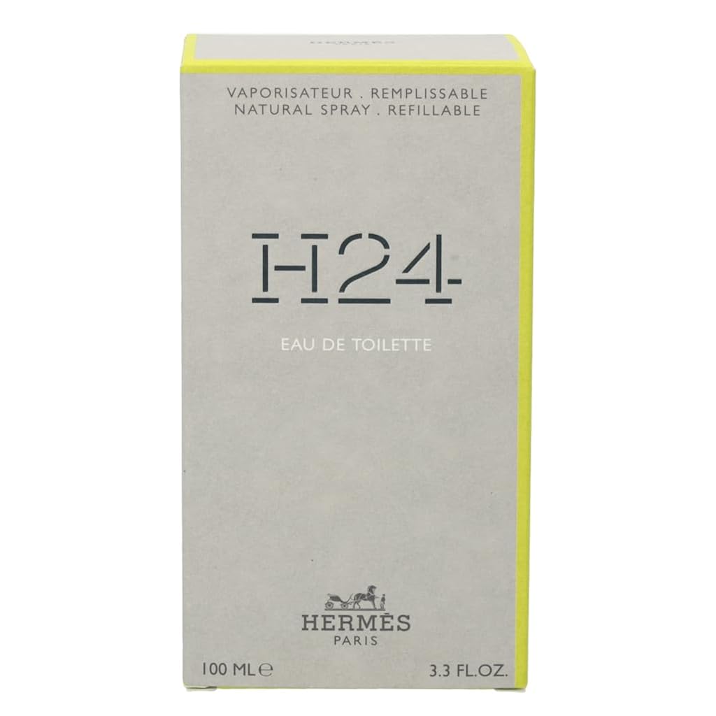 H24 by Hermes for Men 3.3 oz Eau de Toilette Refillable Spray