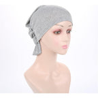 Pre Tied Head Scarves For Women Slip On Chemo Turban Hats Headwrap Caps For Cancer Hair Cover