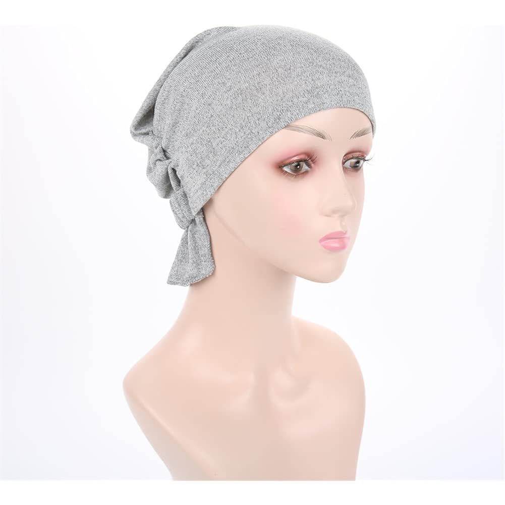 Pre Tied Head Scarves For Women Slip On Chemo Turban Hats Headwrap Caps For Cancer Hair Cover