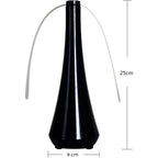 Fly Swatter For Outside/Inside Meal, Picnic, Barbeque, Events - Battery Operated Food Spinning Fan (Black Color, 2Pcs)