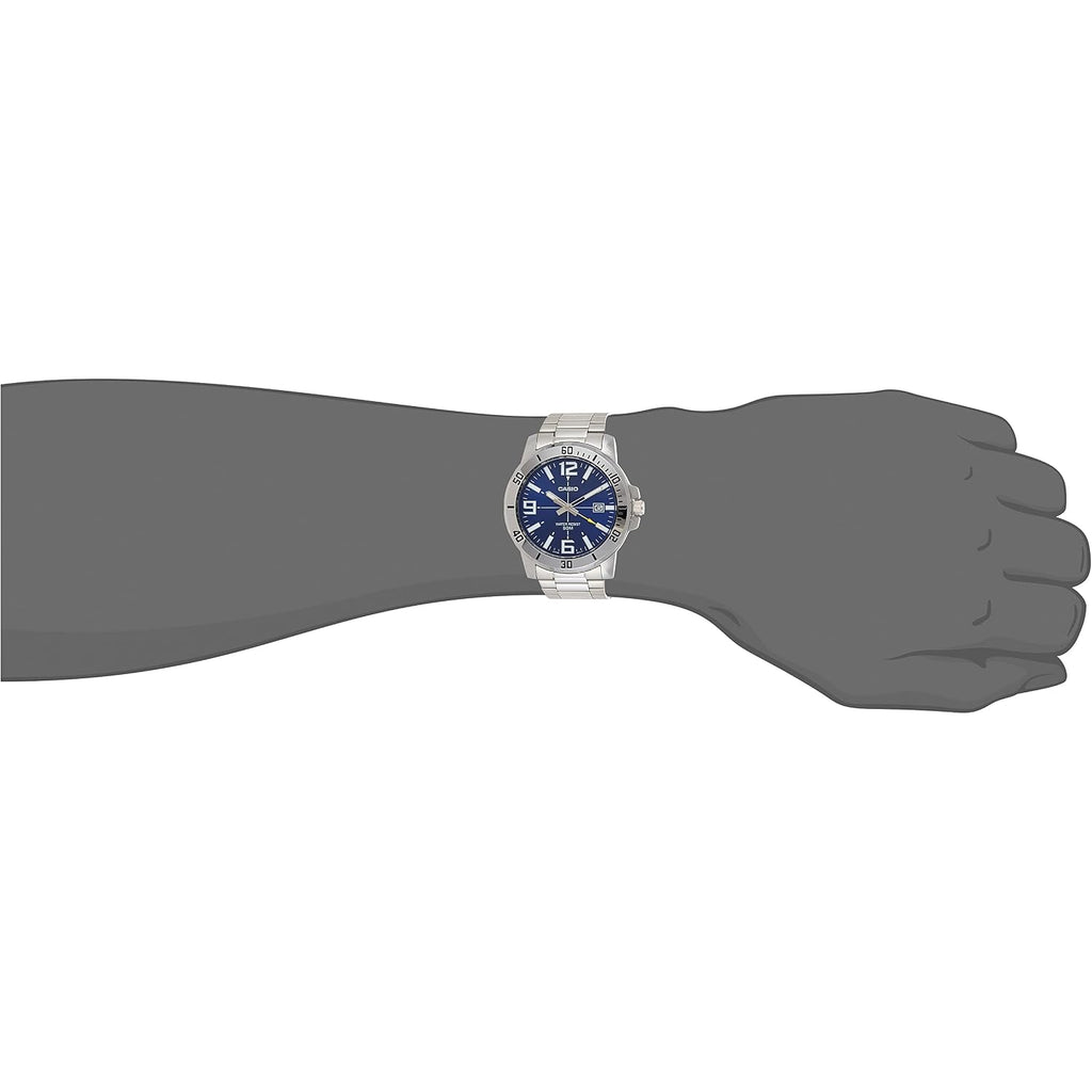 Casio Men'S Diver Style Stainless Steel Watch