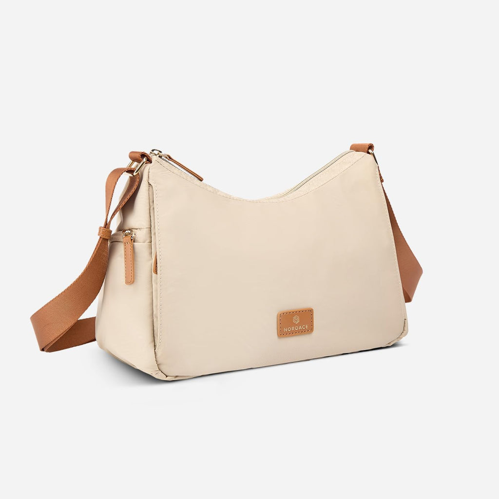 Nordace Siena Hobo Crossbody Bag - Secure Rfid Blocking Pocket And Hidden Compartments For Travel Shoulder Bag