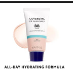 COVERGIRL Smoothers Lightweight BB Cream, 1 Tube (1.35 Ounce), Light to Medium 810 Skin Tones, Hydrating BB Cream with SPF 21 Sun Protection (Packaging May Vary)