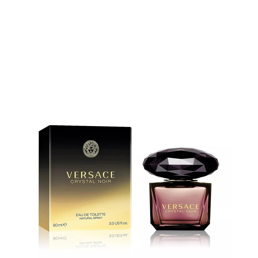 Versace Crystal Noir For Women Eau De Toilettey Spray, 3 Ounce