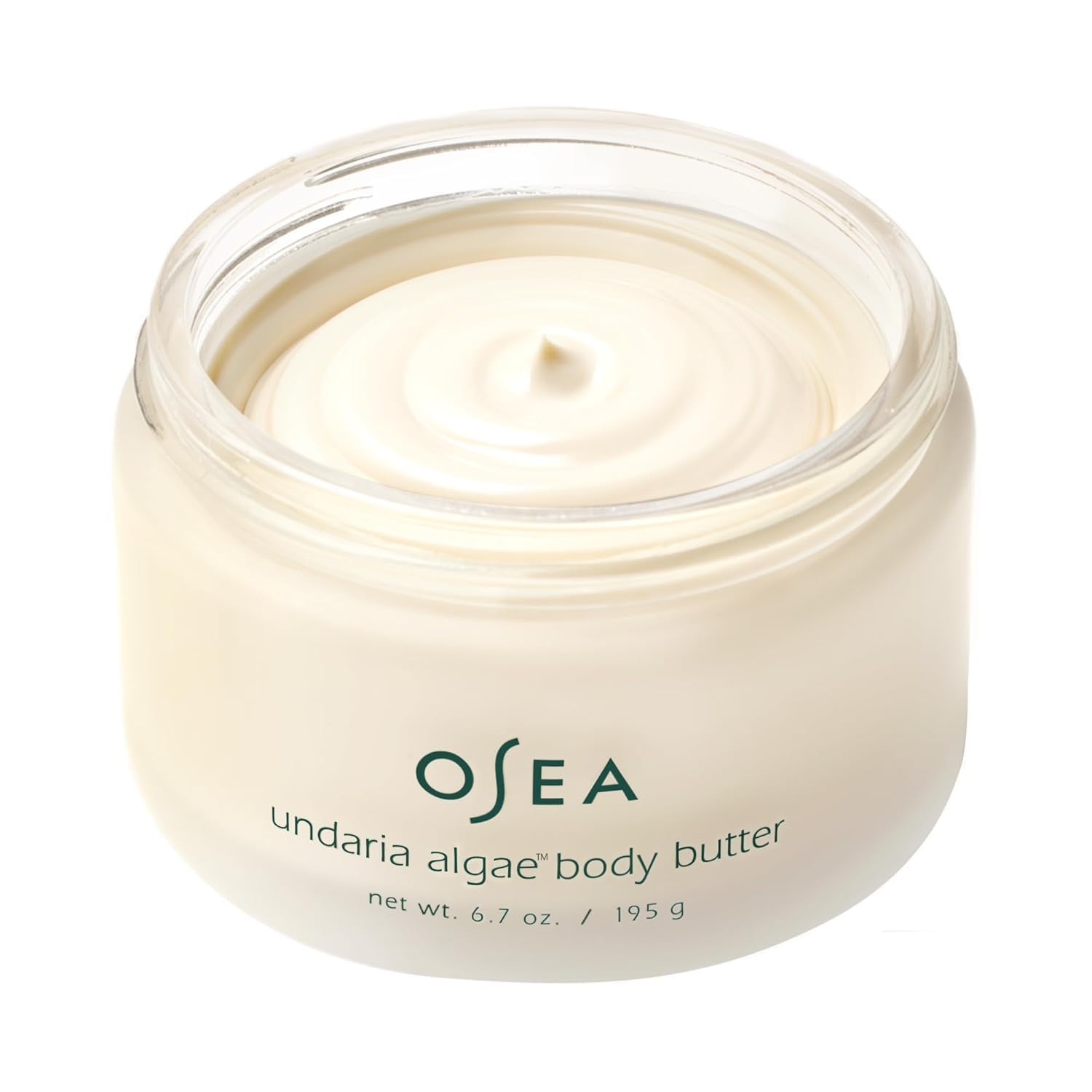 Osea Undaria Algae™ Body Butter 6.7 Oz - For Dry Skin - Ultra Hydrating Whipped Shea Butter + Ceramides - Vegan Skincare & Clean Bodycare - Thick Body Cream - For Extremely Dry Crepey Skin
