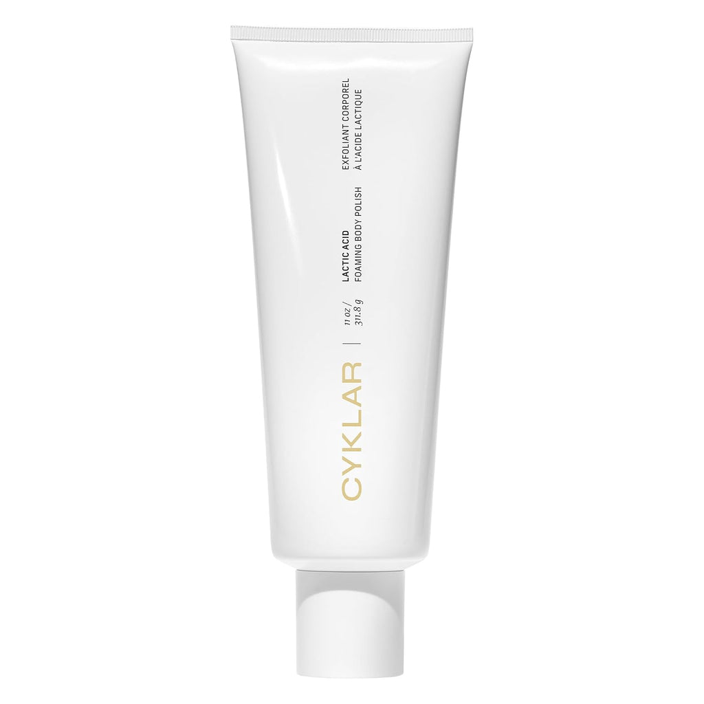 Lactic Acid Body Polish – Chemical Exfoliator With Ahas & Volcanic Pumice – Added Glycerin For Skin Hydration – Fragrance-Free, 11 Fl Oz
