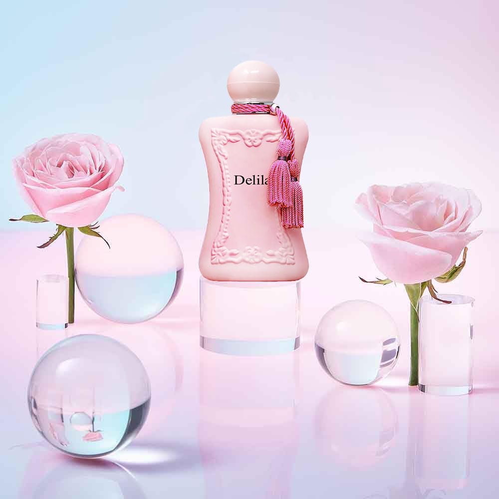 A CENTER Delilah Perfume for Women Long Lasting Fragrance Eau de Parfum with Vanilla, White musk and Cashmere Notes Daily Used 3.4 Fluid Ounce