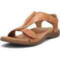 Taos The Show Premium Leather Women'S Sandal - Experience Everyday Style, Comfort, Arch Support, Cooling Gel Padding And An Adjustable Fit For Exceptional Walking Comfort