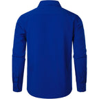 Zeroyaa Men'S Regular Fit Dress Shirt Solid Wrinkle-Free Long Sleeve Casual Business Button Up Shirts With Pocket