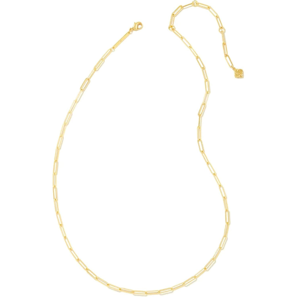 Kendra Scott Courtney Paperclip Necklace, Fashion Jewelry for Women