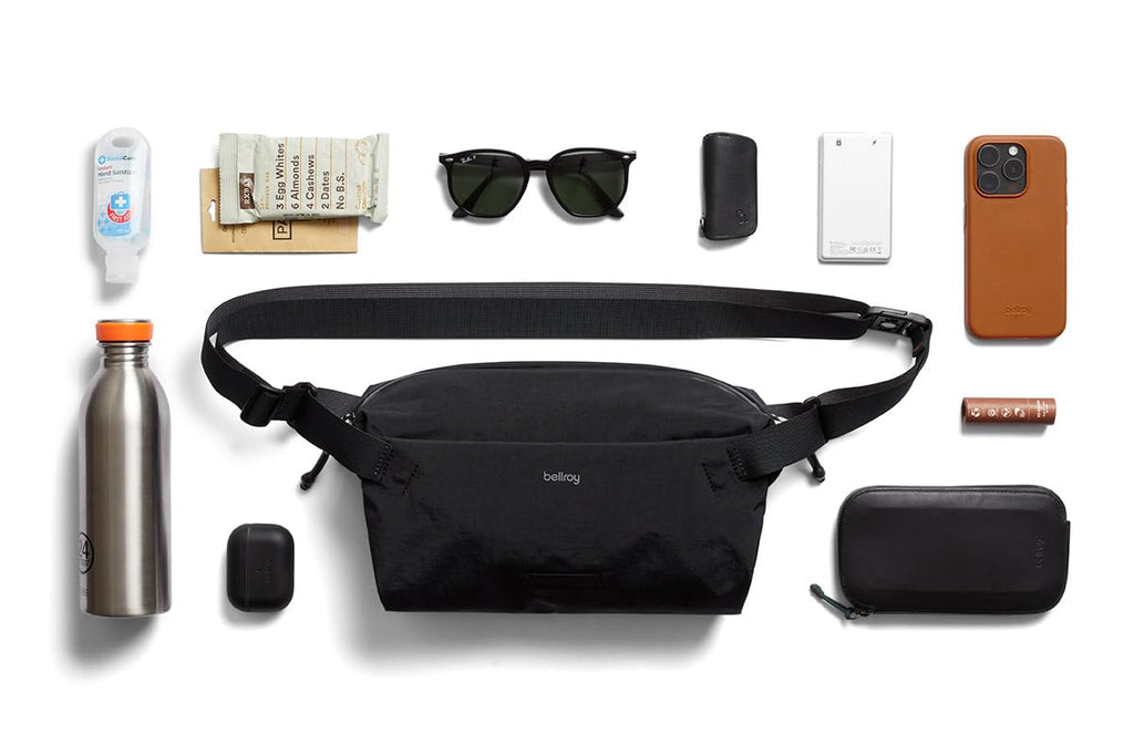 Bellroy Lite Sling, Sling Crossbody Bag For Men & Women, 2024 New Lightweight Water-resistant Materials, Perfect for Travel, 7L