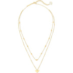 Kendra Scott Ari Heart Multistrand Necklace, Fashion Jewelry for Women