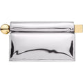 Trendy Pu Leather Clutch Bag For Women Versatile Folding Evening Purse Metal Decoration Crossbody For Banquet Party
