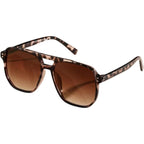 Retro Tac Polarized Aviator Sunglasses Tr-90 Frame Women Men Trendy Sunnies Driving Anti-Glare Uv400 Protection