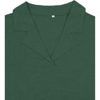 Dolnine Plus Size Polo Shirts For Women V Neck Collared Shirt Casual Short Sleeve Tops Summer Loose Fit Dressy Tunic Blouses