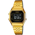 Casio Ladies La680Wga-1B Gold Metal Quartz Watch