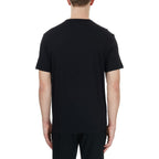 Armani Exchange Men'S Crew Neck Logo Tee T Shirt, Black, Large