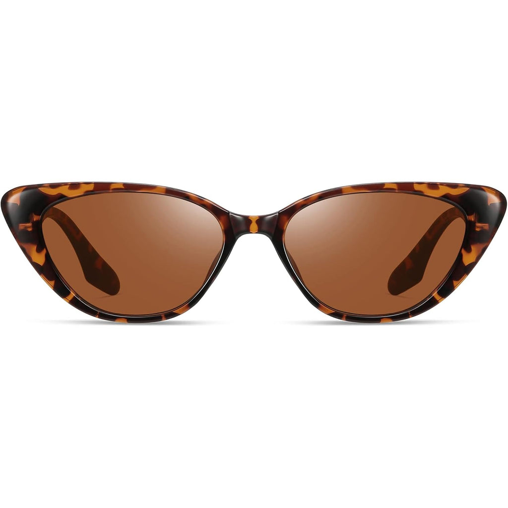 Retro Vintage Narrow Cat Eye Sunglasses For Women 90S Small Chic Trendy Sunnies Uv400 Party Driving Fzn7514
