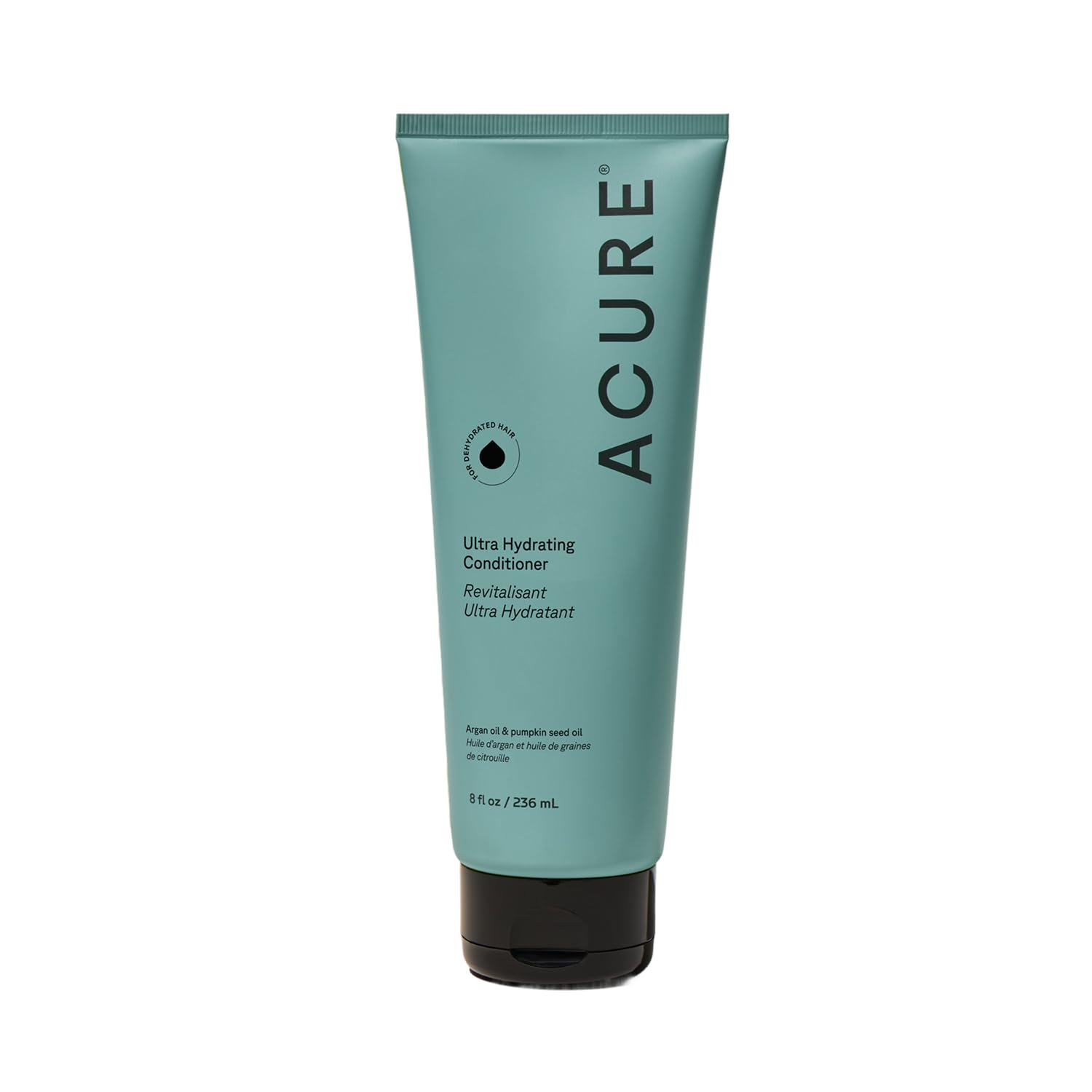 Acure Ultra Hydrating Conditioner - Deep Moisture Conditioner For Women & Men W/ Dry, Damaged, Fine, Dry, Damaged, Color Treated Hair & Scalp W/ Argan Oil, Vegan, Paraben Free, Sulfate Free - 8 Fl Oz
