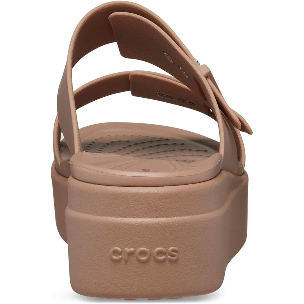Crocs Women'S Brooklyn Buckle Low Wedges