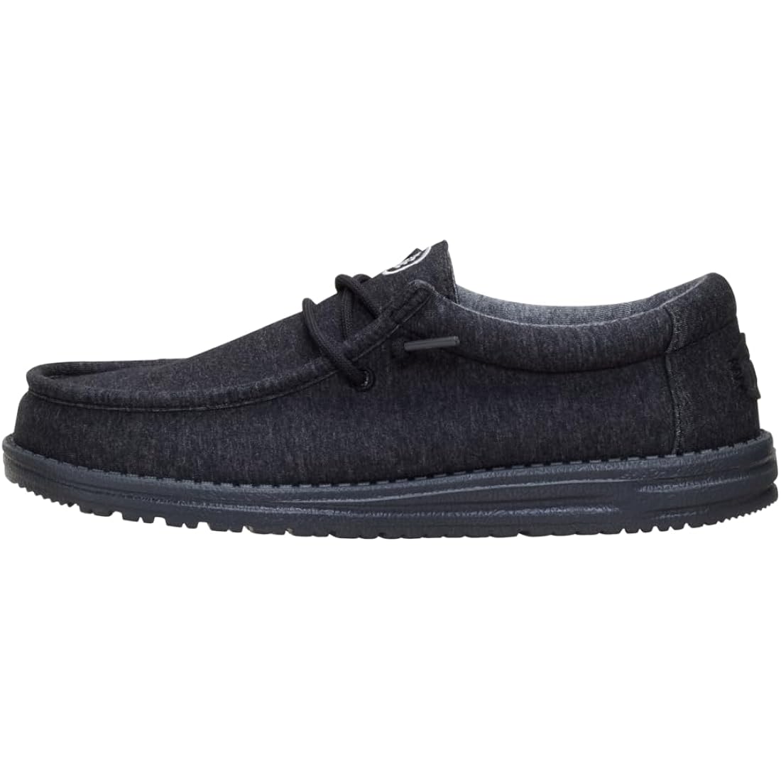 Heydude Men'S Wally Stretch Jersey Slip On Shoes | Lightweight Comfortable Travel Loafers With Elastic Laces