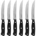 Cuisinart C77Tr-S6Sk Triple Rivet Collection 6-Piece Steak Knife Set,Black