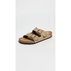 Birkenstock Unisex Arizona Soft Footbed Sandal, Tobacco Oiled Leather, 41 M Eu/10-10.5 B(M) Us Women/8-8.5 B(M) Us Men