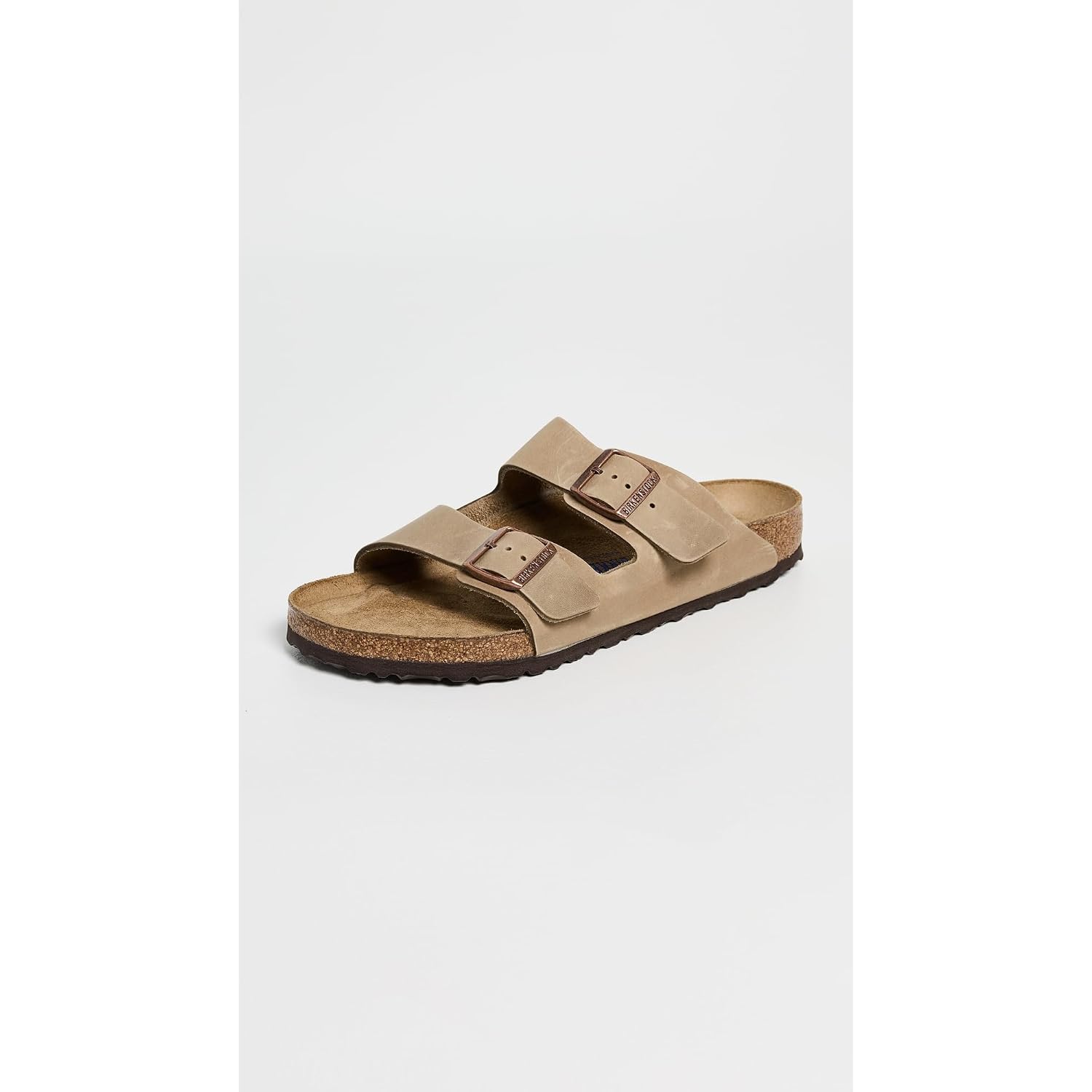 Birkenstock Unisex Arizona Soft Footbed Sandal, Tobacco Oiled Leather, 41 M Eu/10-10.5 B(M) Us Women/8-8.5 B(M) Us Men