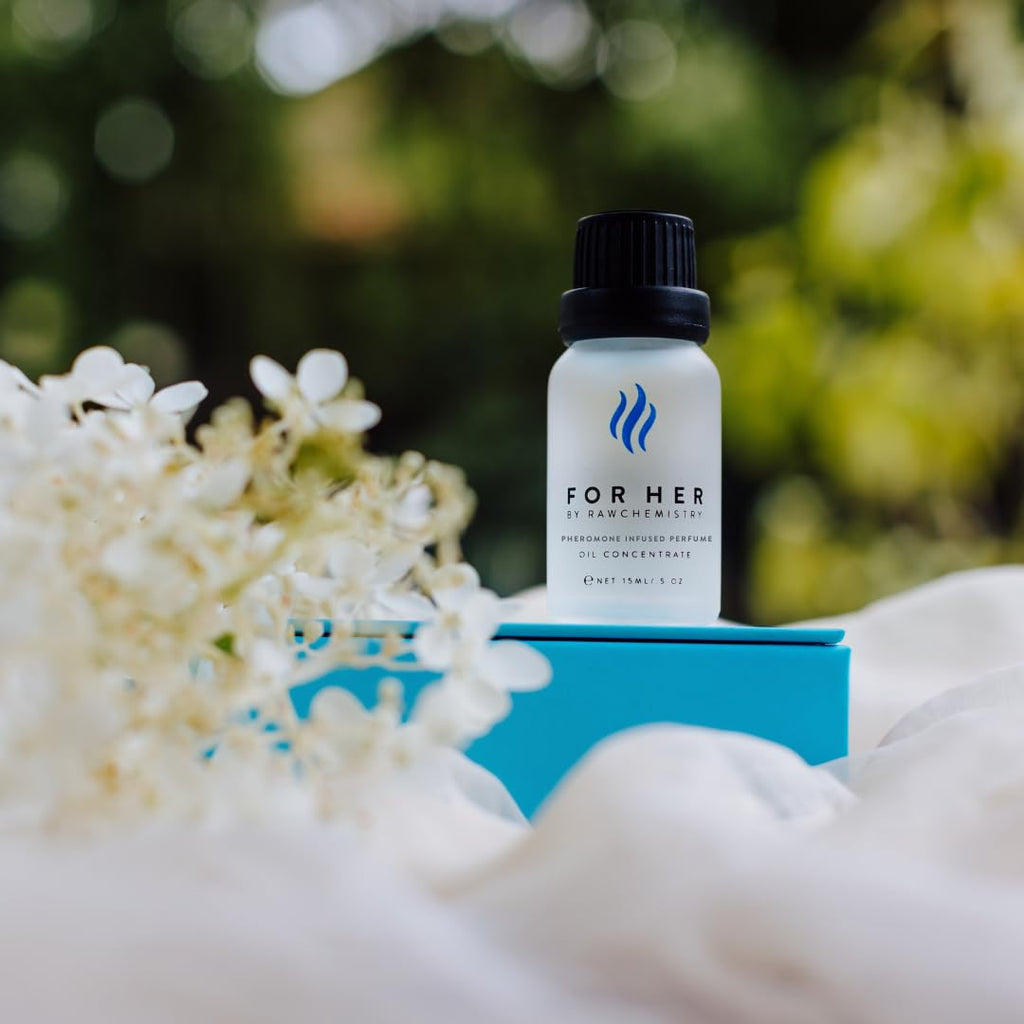 RawChemistry for Her - A Pheromone Infused Perfume Oil - Elegance, Extra Strength (15ml Concentrate)