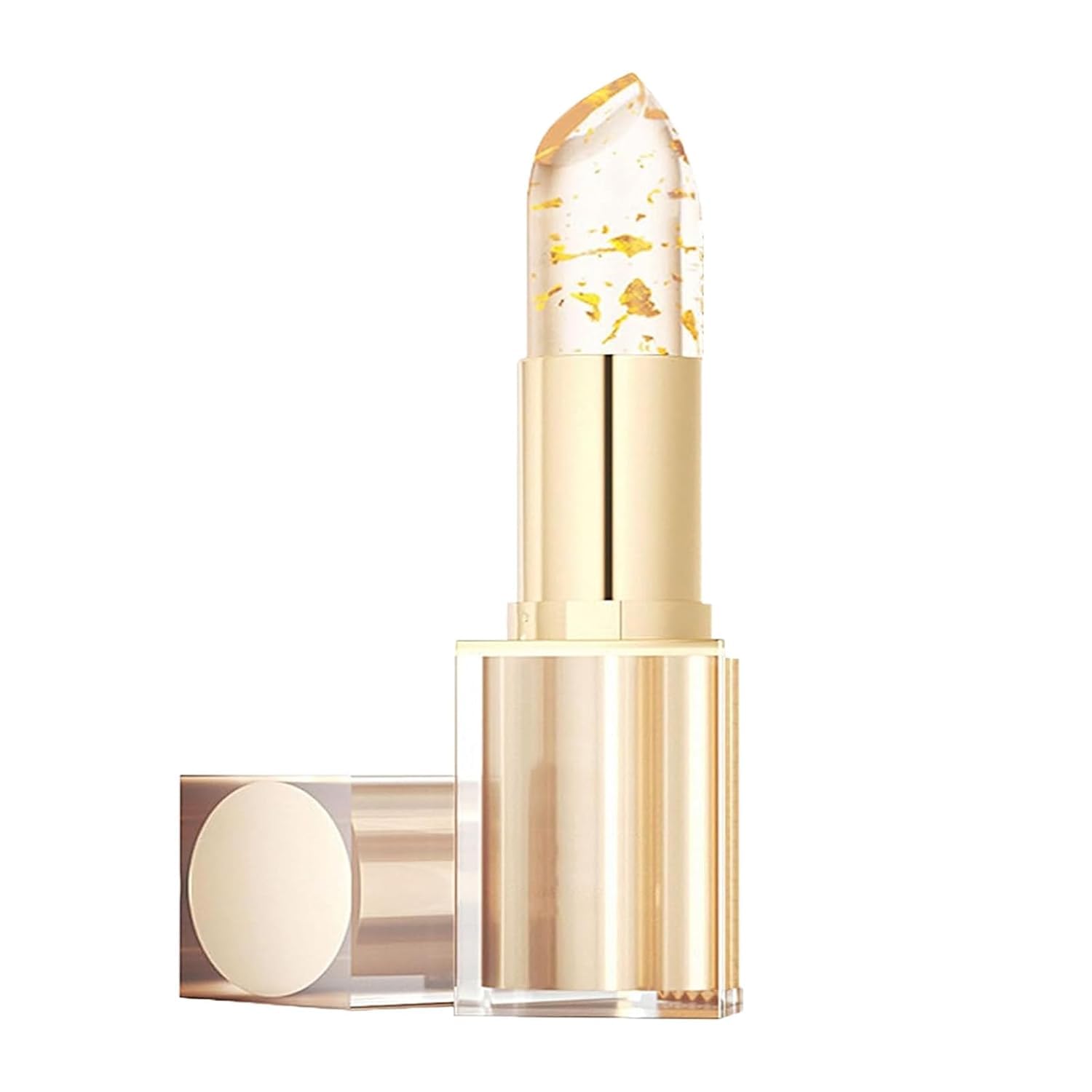 BANGFENG Color Changing Lipstick for Older Women – Clear pH Lip Stick Changes to Natural Pink Tint, Long Lasting 24H Moisturizing Glossy Lip Balm, True Tone PH Adjusting Lipstick, Hydrating Lip Gloss