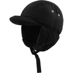 Women Winter-Warm Down-Trapper-Caps Cold-Weather Earflap-Hats Inner-Caps Puffy-Lightweight Balaclava-Caps Medium