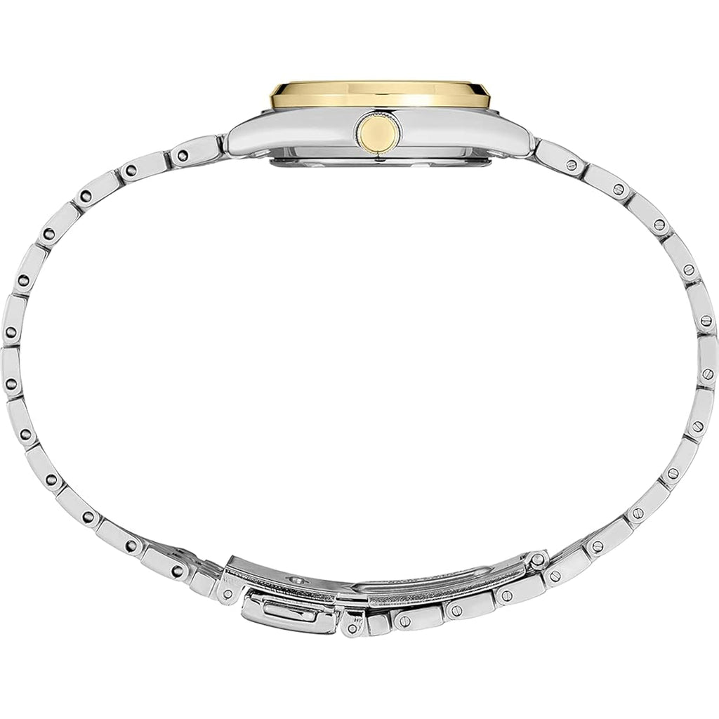 Seiko Watch For Women - Essentials - Day/Date Calendar, And Two-Tone Stainless Steel Case, 100M Water-Resistant