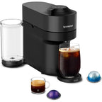 Nespresso Vertuo Pop+ Coffee and Espresso Machine by De'Longhi, Liquorice Black