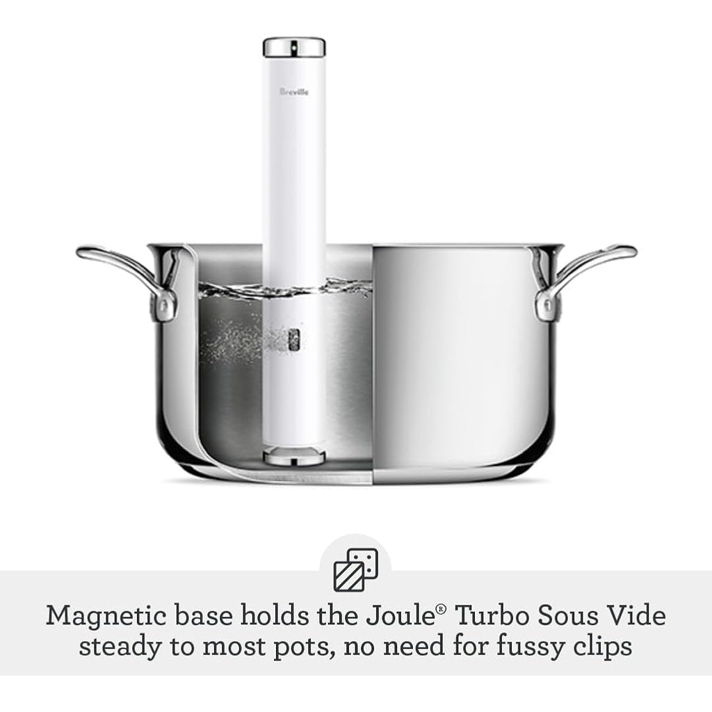 Breville Bsv600Pss Joule Turbo Sous Vide Machine, Polished Stainless Steel