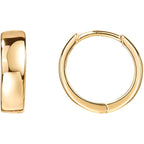 PAVOI 14K Gold Plated 925 Sterling Silver Post Huggie Earrings - Small Hoop Earrings for Women