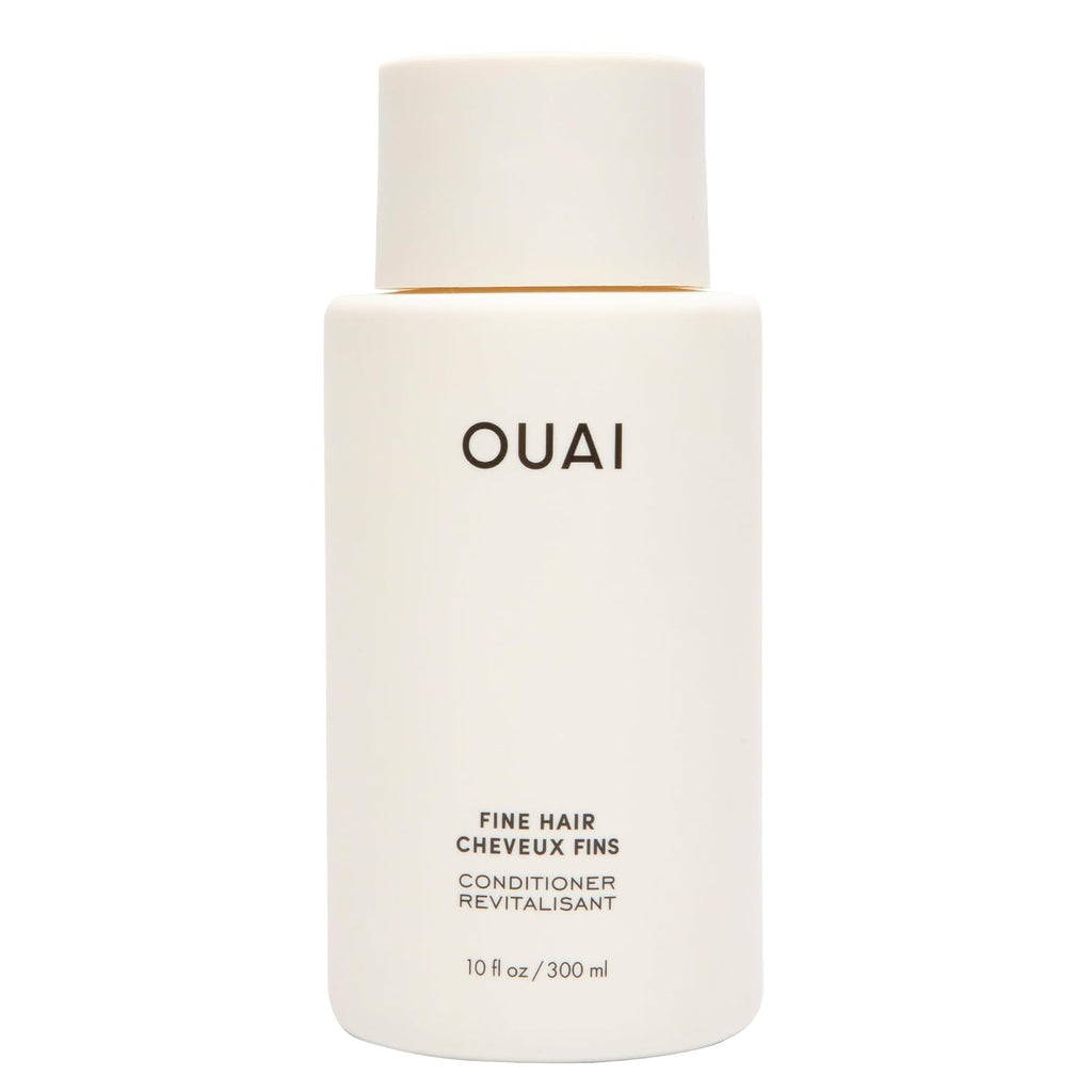Ouai Fine Hair Conditioner - Volumizing Conditioner For Fine Hair Made With Keratin, Biotin And Chia Seed Oil - Adds Softness, Bounce And Volume - Free From Parabens, Sulfates, And Phthalates (10 Oz)