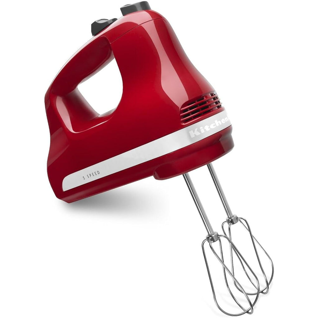 Kitchenaid 5 Ultra Power Speed Hand Mixer - Khm512, Empire Red