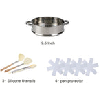 16PCS Pots and Pans Set Non Stick Cookware Set Nonstick with Cooking Set