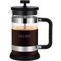 French Press Coffee Maker 21 Oz, Cold Brew Heat Resistant Thickened Borosilicate Coffee Pot, Coffee Presses 600 Ml, Tea And Frothed Milk Press (Black，21Ounce)