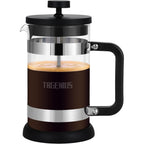 French Press Coffee Maker 21 Oz, Cold Brew Heat Resistant Thickened Borosilicate Coffee Pot, Coffee Presses 600 Ml, Tea And Frothed Milk Press (Black，21Ounce)