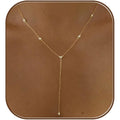 Gold Necklace for Women, Dainty Gold Long Necklaces 14k Gold Plated Prom Lariat Necklace Cute Choker Necklaces for Women Trendy Stuff Fashion Costume Gold Accessories Christmas Jewelry Gifts