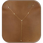 Gold Necklace for Women, Dainty Gold Long Necklaces 14k Gold Plated Prom Lariat Necklace Cute Choker Necklaces for Women Trendy Stuff Fashion Costume Gold Accessories Christmas Jewelry Gifts
