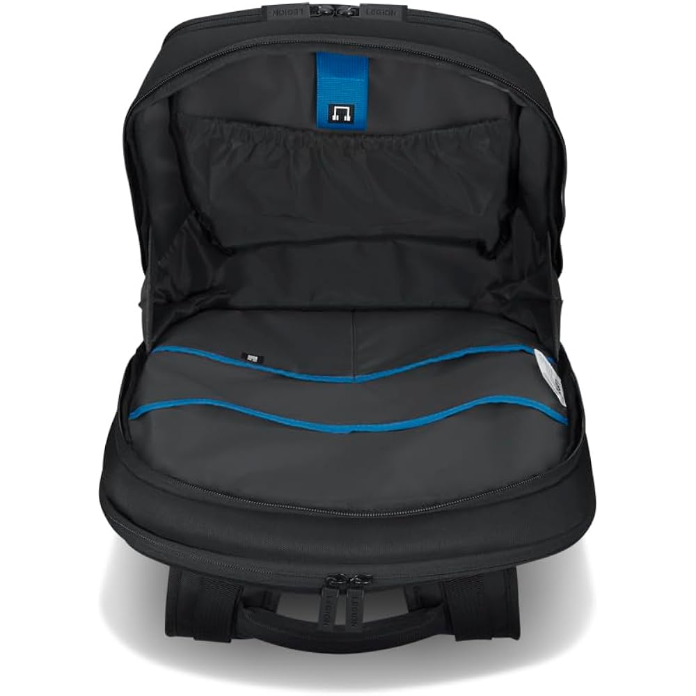Lenovo - Legion 17” Armored Backpack – Gaming Laptop Bag – Double Layered Protection – Dedicated Storage Pockets – Durable Pack With Eva Front Shield