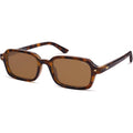 Sojos Trendy Rectangle Polarized Sunglasses Womens Mens, Small Retro Fashion Thin Slim Square Sunnies Sj2610