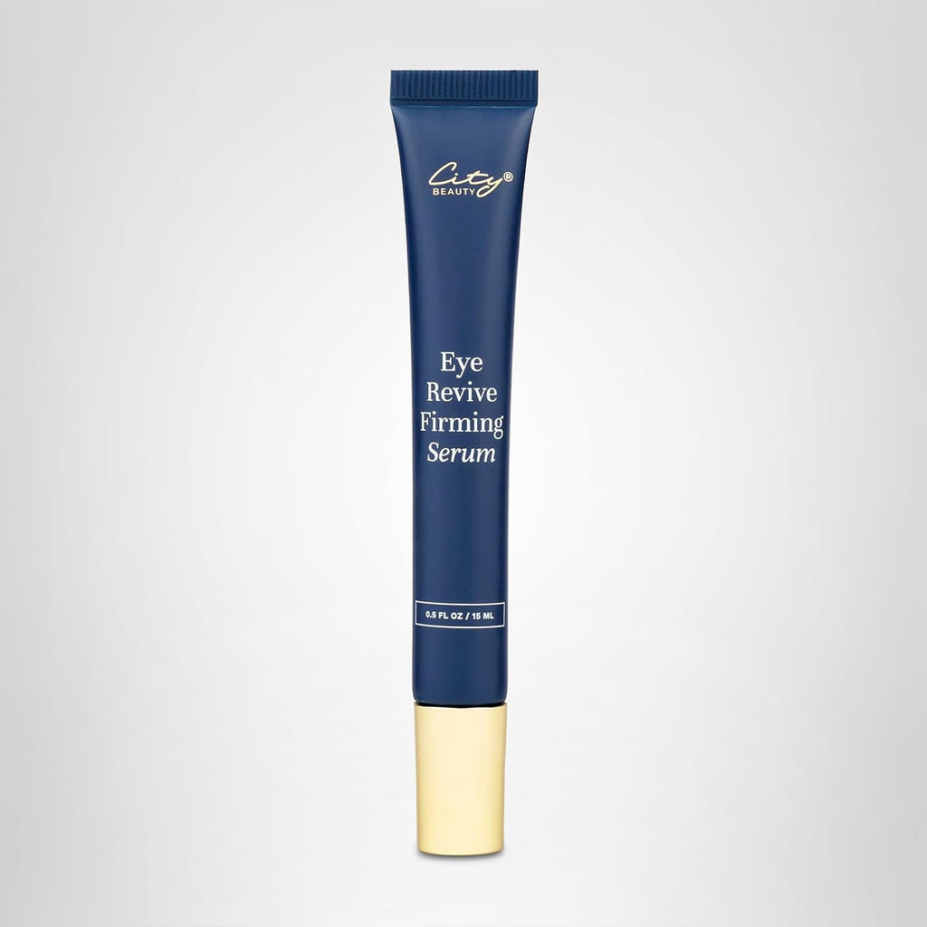 City Beauty Eye Revive Firming Serum - Anti-Aging Formula - Firm, Tighten, & Hydrate - Natural Solution For Sagging Skin & Under-Eye Wrinkles - Cruelty-Free Skin Care