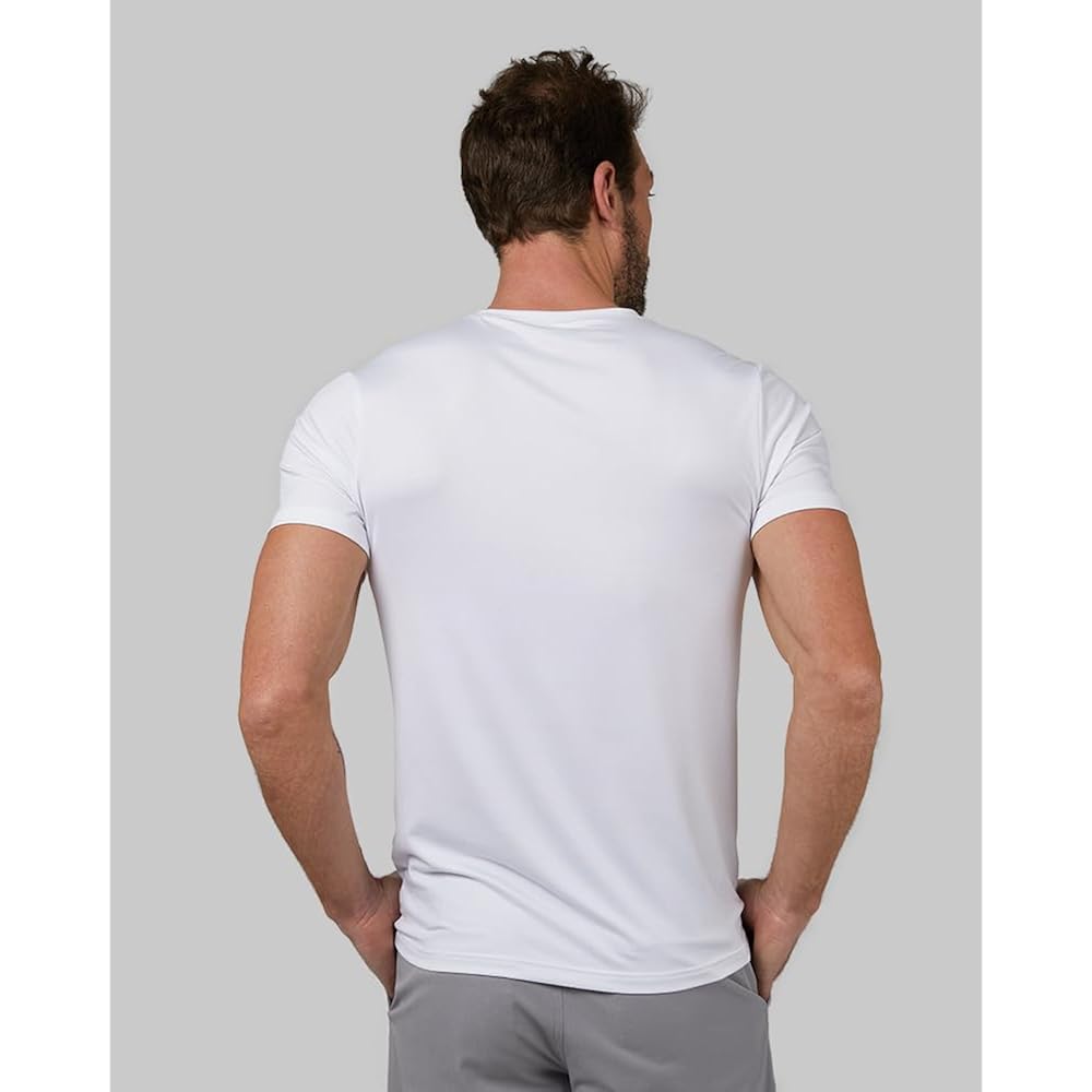 32 Degrees Men'S 4 Pack Cool Classic Crewneck T-Shirt, Anti-Odor, Quick Drying, 4-Way Stretch