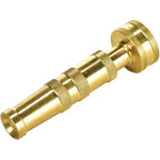 Heavy-Duty Brass Hose Nozzle, Adjustable Twist Hose Nozzle, Jet Sweeper Nozzle, Garden Sprayer | Jet Sweeper Nozzle, Garden Sprayer