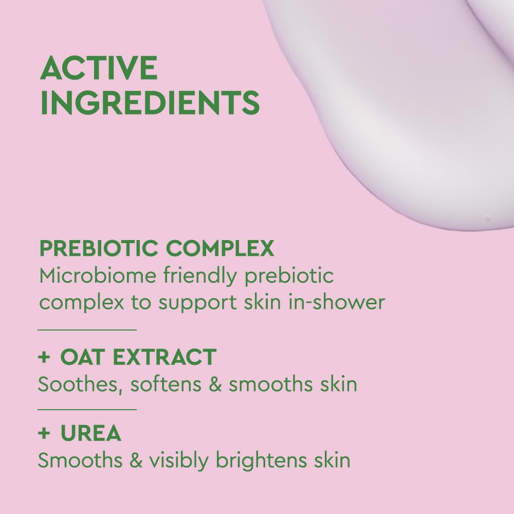 Byoma Sensitive Body Wash - For Delicate, Irritated Skin - Creamy, Fragrance-Free Cleanser With Colloidal Oat & Urea - Soothes & Relieves Itching - Skin Barrier Support - 16.9 Fl Oz