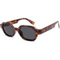 SOJOS Retro Polarized Hexagon Sunglasses for Women Men, UV400 Trendy Rectangle 70s 80s 90s Shades SJ2389 Demi